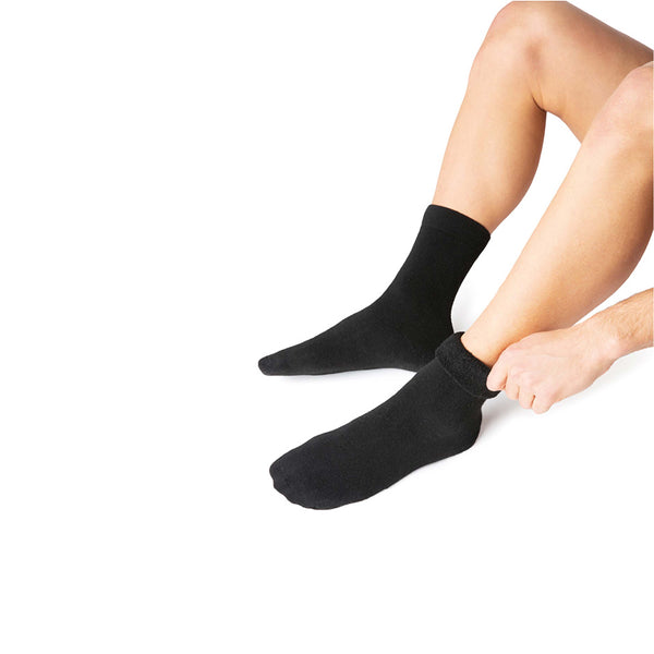 C8115 Men's Plush Crew Diabetic Sock