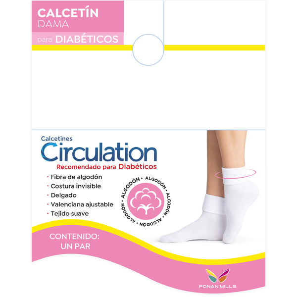 C8205 Women's Comfort Crew Diabetic Sock