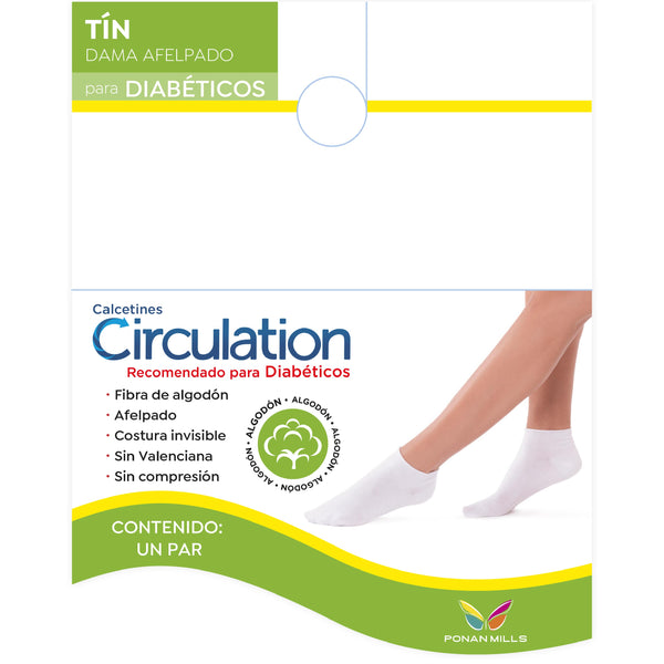 C8220 Women's Plush Ankle Diabetic Sock