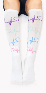 Happy Hearbeats - Women's Everyday Compression Socks (15-20mmHg)