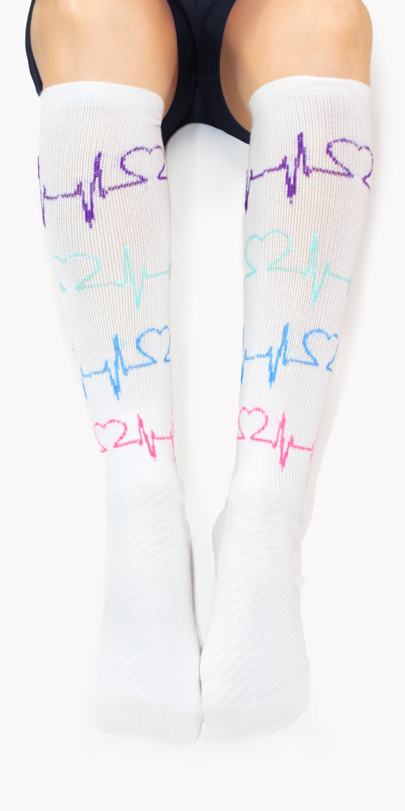 Happy Hearbeats - Women's Everyday Compression Socks (15-20mmHg)