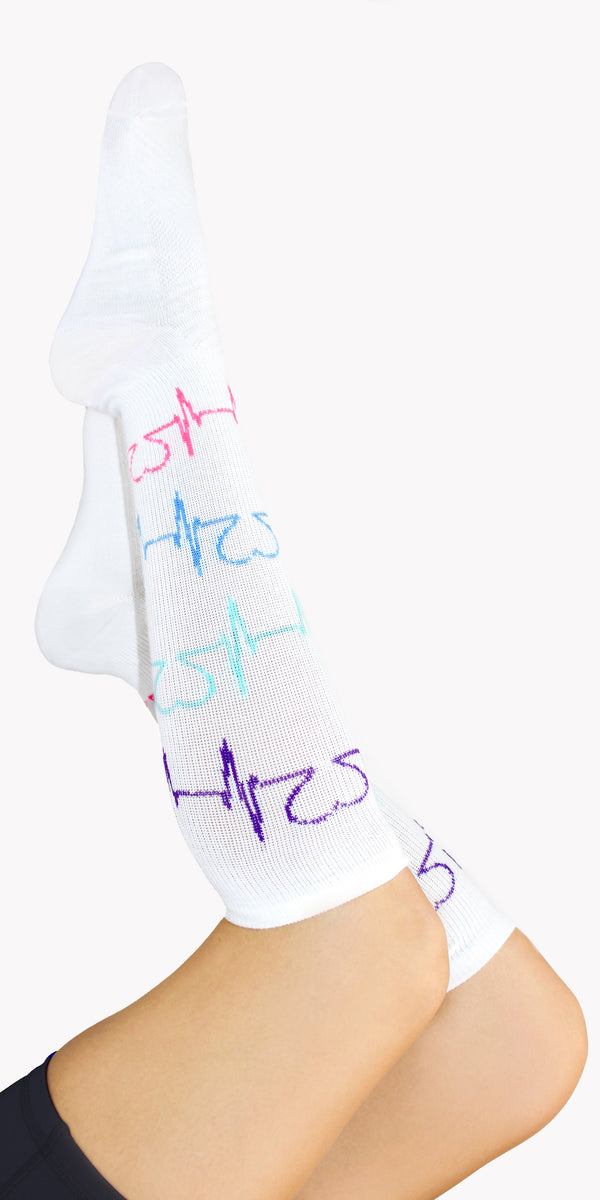 Happy Hearbeats - Women's Everyday Compression Socks (15-20mmHg)